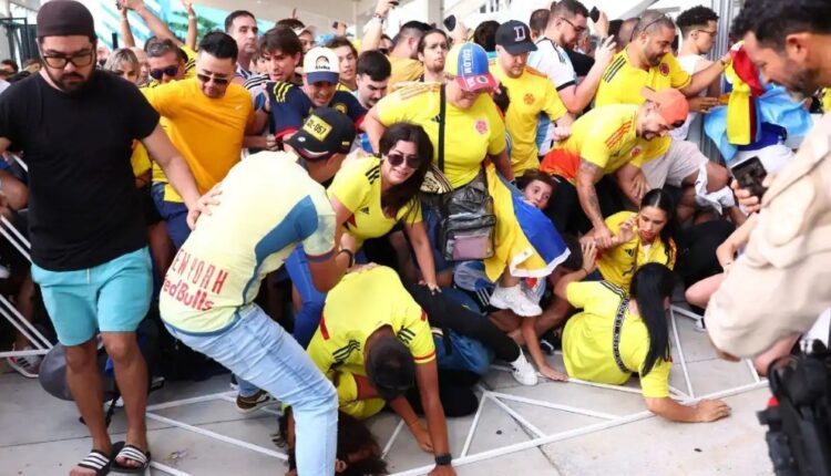 Fans Storm Hard Rock Stadium Ahead of Copa America Final