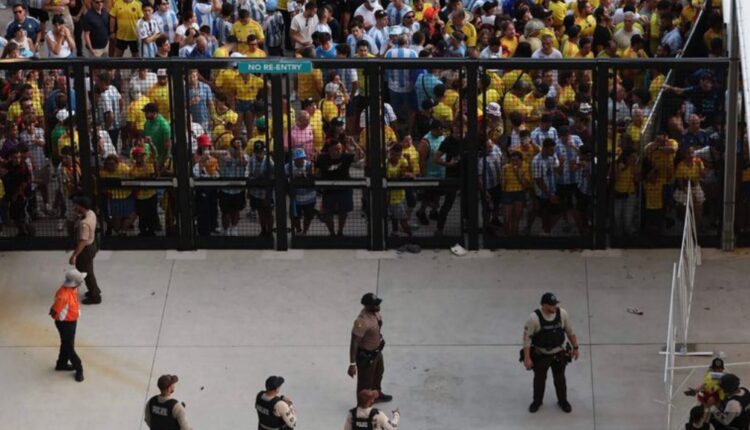 Chaos Mars Copa America Final at Hard Rock Stadium