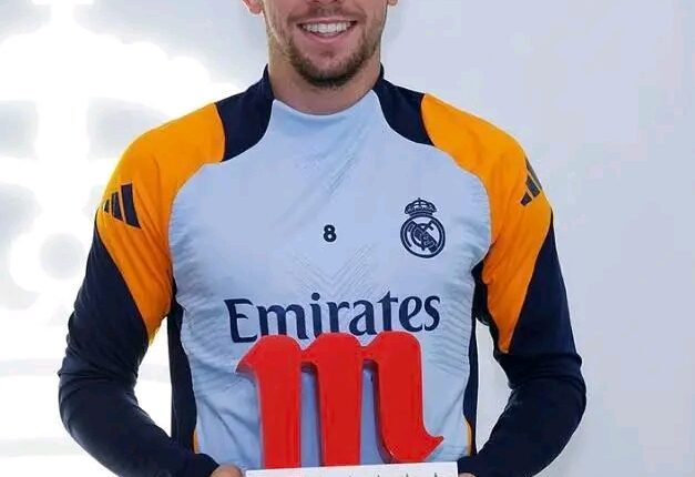 Fede Valverde Named Real Madrid Player of the Month