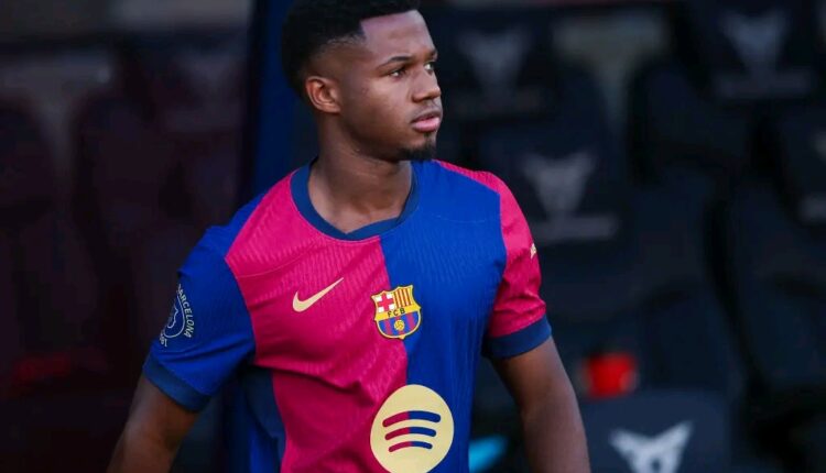 Hansi Flick Explains Ansu Fati's Absence in Tough Match