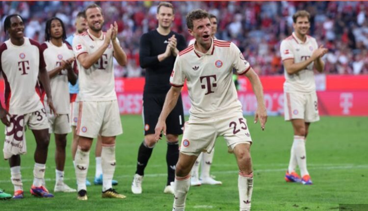 Bayern Munich Defeat Freiburg 2-0: Muller Sets Record as Kane Shines