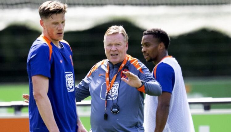 Weghorst and Timber Clash During Dutch Training Session