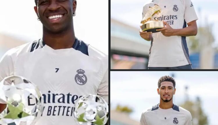 UCL Awards 2023/2024: Vinicius Jr, Jude Bellingham, and Kylian Mbappé Shine