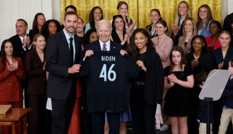 Gotham FC Celebrated at the White House After Historic NWSL Championship Win