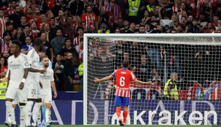 Madrid Derby Suspended Briefly After Real Madrid Take the Lead