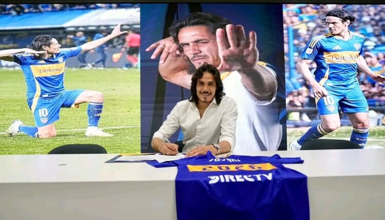 Edinson Cavani Extends Boca Juniors Contract Until 2026 After International Retirement