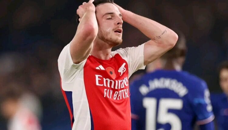 Declan Rice Withdraws from England Squad Due to Broken Foot