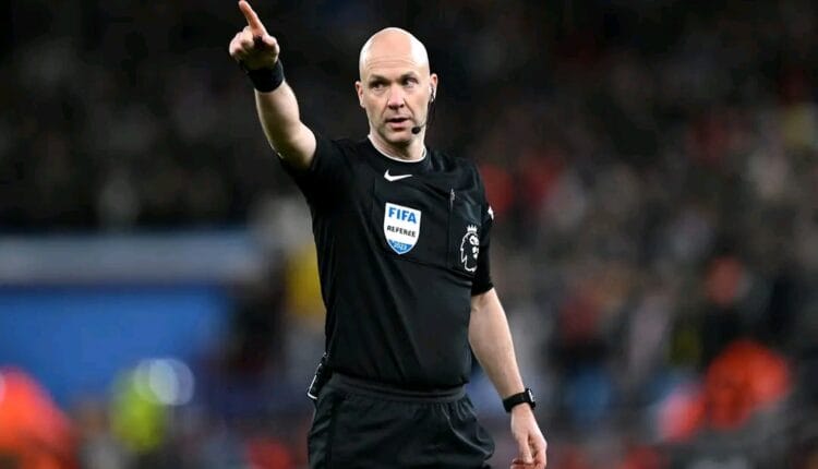Anthony Taylor to Officiate Ipswich Town vs Manchester United