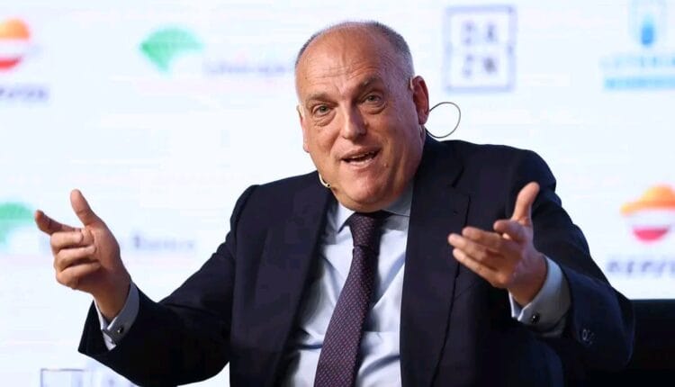 Javier Tebas Slams Vinicius Jr Over Alleged Piracy