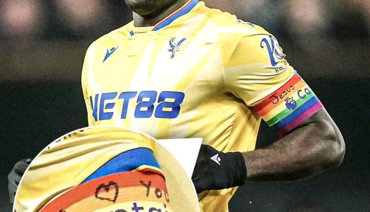 Crystal Palace’s Marc Guéhi Sparks Debate Over Religious Message on Rainbow Armband