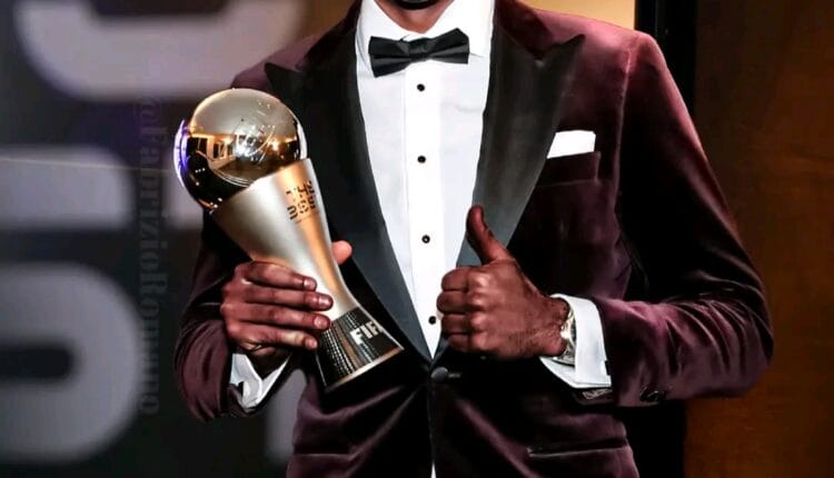Vinicius Junior Wins FIFA The Best Award as Player of the Year 2024!