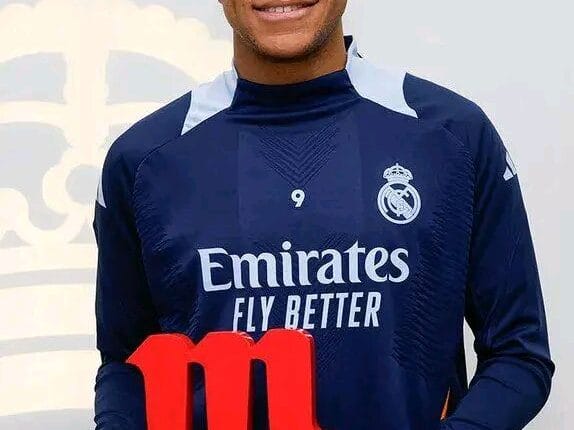 Kylian Mbappé Named Real Madrid's Player of the Month