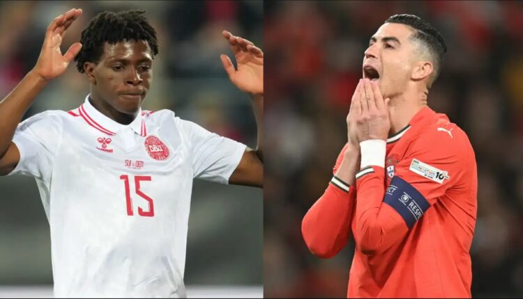 'It bothers me' - Patrick Dorgu accuses 'clever' Cristiano Ronaldo of diving to win penalty in Portugal's Nations League win over Denmark