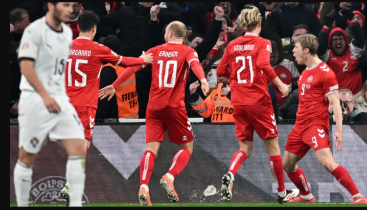 Man Utd striker Rasmus Hojlund reveals why he copied Cristiano Ronaldo's 'Siu' goal celebration in front of Portugal superstar during Denmark's Nations League win