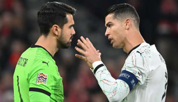 What did Cristiano Ronaldo tell Diogo Costa? Portugal star offers words of advice before goalkeeper saves Christian Eriksen's penalty in Nations League tie with Denmark