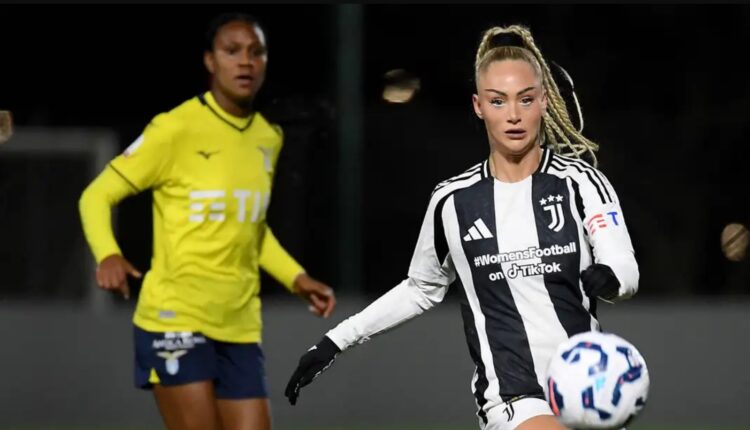 Alisha Lehmann gives one word answer to sum up feeling of landing Serie A title with Juventus as celebrations continue in Turin