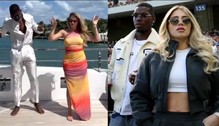 Good vibes only' for Paul Pogba! Ex-Juventus & Man Utd star dances on boat with wife Zulay as mystery surrounds next club after doping ban