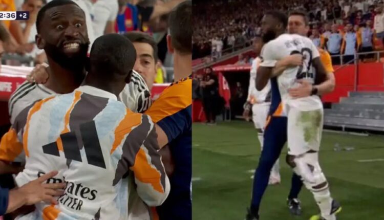 'He went crazy' - Antonio Rudiger told to expect 'double-digit ban' after furious Copa del Rey final rampage following defeat to Barcelona