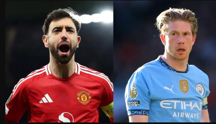 Bruno Fernandes blames Kevin De Bruyne for Man Utd's struggle to compete for trophies as he lauds rival ahead of imminent Man City exit