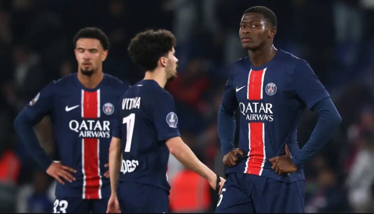 PSG's unbeaten streak is over! Luis Enrique's men suffer first Ligue 1 defeat of the season days before Champions League semi-final clash against Arsenal