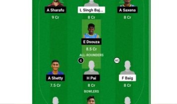 AJM vs EMB Dream11 Prediction, Team, Live Cricket Score | Today Match 36