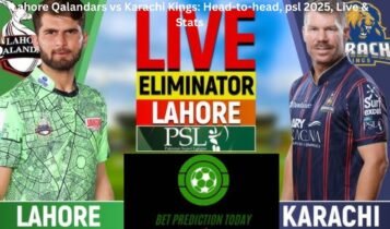 Lahore Qalandars vs Karachi Kings: Head-to-head, psl 2025, Live & Stats