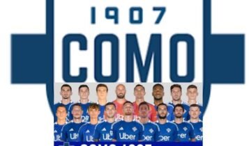 Como 1907 Schedule, Players & Official Store