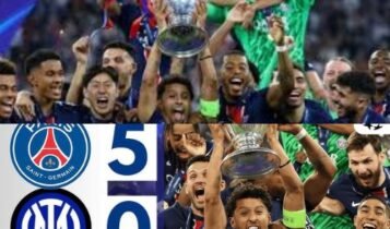 PSG vs Inter Milan Timeline 5-0 Highlights